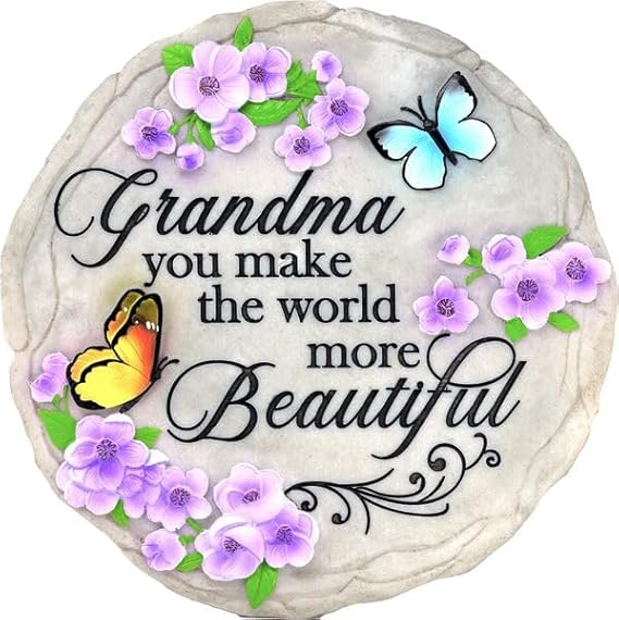 Family Garden Stepping Stone 🌿 Decorative Outdoor Path Stone – Perfect Yard & Patio Décor for Home 🏡