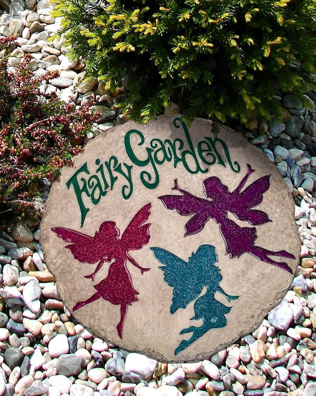 Family Garden Stepping Stone 🌿 Decorative Outdoor Path Stone – Perfect Yard & Patio Décor for Home 🏡